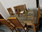 Singer Glass Table with Chairs