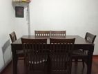 Singer Large Dining Table with 6 Chairs