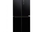 Singer SN-SFDH4-58 Black Glass Inverter Refrigerator (401 Liters)