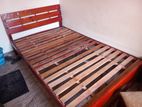 Singer Wooden Bed with Mattress