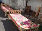Single Bed and Mattress 6*3