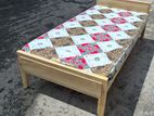Single Bed with Foam Mattress
