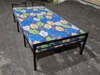Single bed with mattress