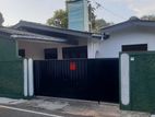 Single House for Rent Werahera, Boralesgamuwa