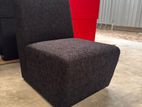 Single Lobby Sofa Chair Black