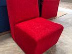 Single Lobby Sofa Chair Red