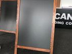 Single Side Black Menu Board 2x2.5