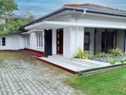 Single Story House for Rent at Mount Lavinia (MRe 11)