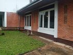 Single Story House for Rent Dehiwala