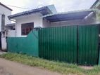 Single Story House for Sale in Wellampitiya