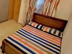 single teak bed