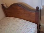 Single Wooden Bed