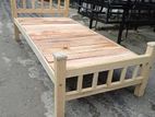 Single Wooden beds 6×3 ft