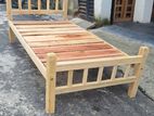 Single Wooden Beds 6×3 Ft