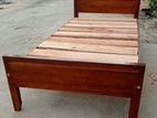 Single Wooden Beds 6×3 Polished