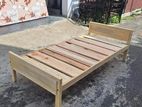 Single wooden beds