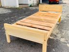 Single wooden beds