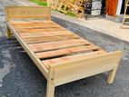 Single wooden beds