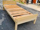 Single wooden beds