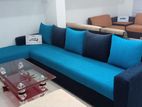 Sithrose 4s Bed Sofa Blue Dk Gray