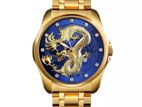 Skmei Golden Dragon Mens Watch