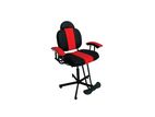 SLC001 Salon Chair Red (01)