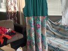 Sleeveless long frock