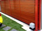 Sliding Gate Installation with Motor