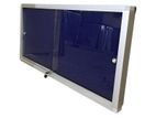 Sliding Glass Notice Board