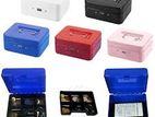 Small Cash Box 10 Inch With Key ( Different Colours )