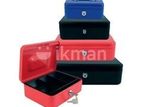 Small Cash Box 6 Inch With Key ( Different Colours )