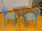 small restaurant chair and table