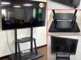 Smart Board with TV 42"-100" Movable Trolly Stand