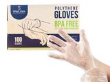 Smart Pack Disposable Polythene Gloves - 100pcs