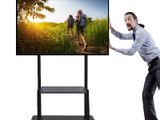 Smart Tv Portable 32"-75" Movable Rolling Stand