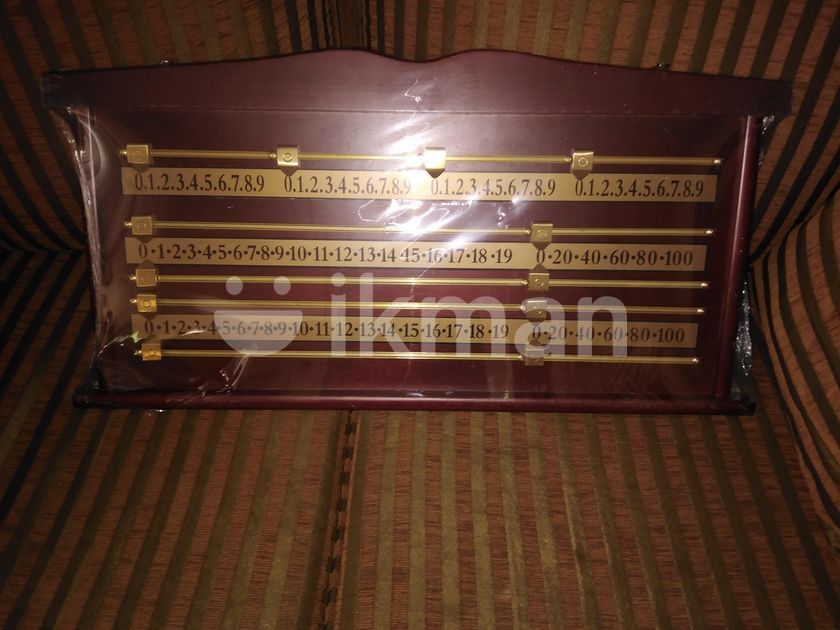 Snooker Billiards Scoreboard for Sale in Colombo 5 ikman