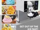 Snow Ice Cream Flake Machine 80kg