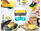 Soap Pump Dispenser with Sponge Holder