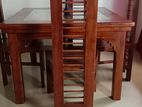 Dining Table with 4 Chairs