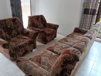 Sofa with 3 Arm Chairs