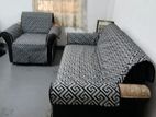 Sofa Cover 3+2+1 - High Quality Upholstery Velvet coated Fabric 2 side