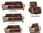 Sofa Covers 3+2+1- - සෝෆා කවරය