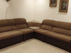 Sofa Damro Brown colour 5 Piece set