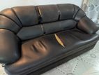 Sofa Set Black Color (damro)