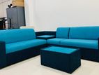 Sofa Set Blue Wasi 3+2+1+c