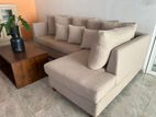 Sofa Set Couch L Shape with Cushions 5 Seater