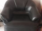 Leather Sofa Set