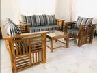 Sofa Set (Teak)