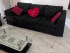Sofa set with coffee table