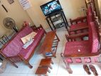 Sofa set with coffee table